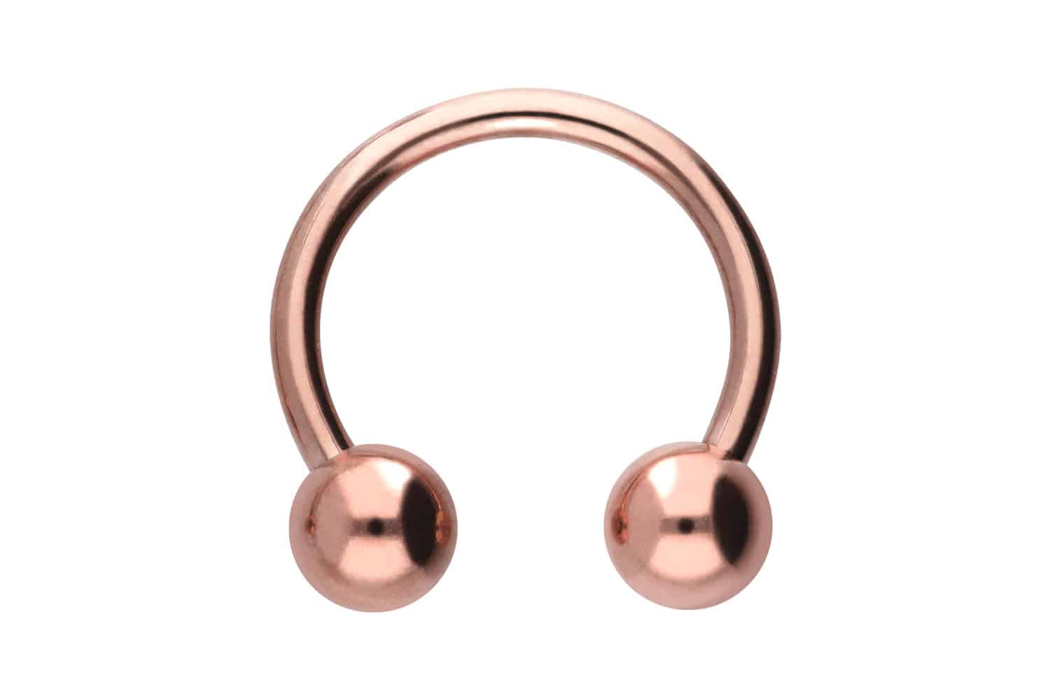 Chirurgenstahl Hufeisenring Piercing